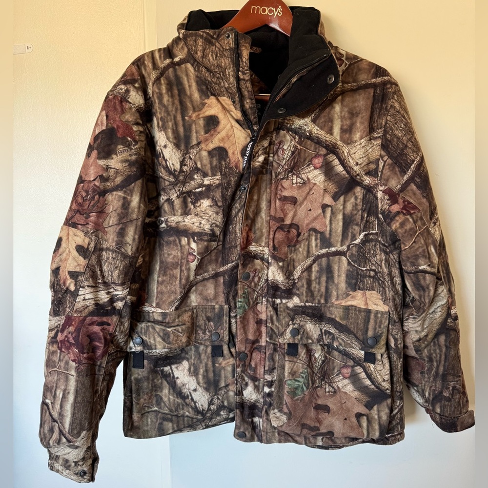 Mossy Oak Boys/Men’s Camouflage Hunting Jacket